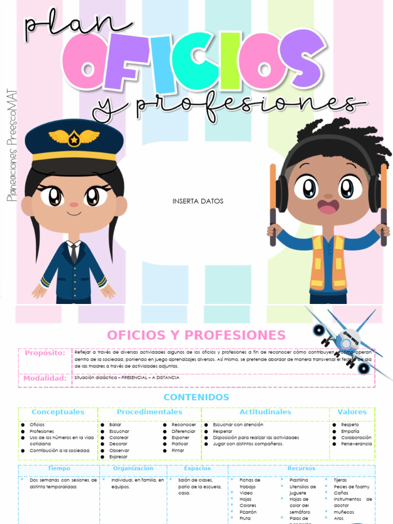 Actividades sobre Oficios y Profesiones | PDF