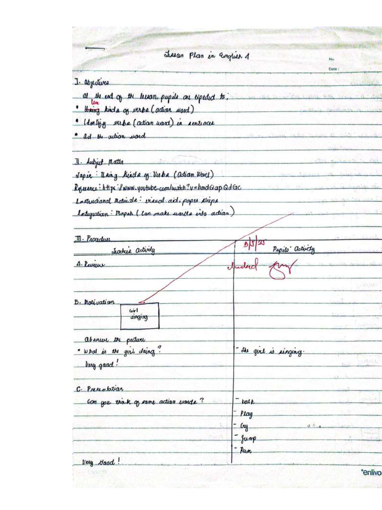Lesson Plan | PDF