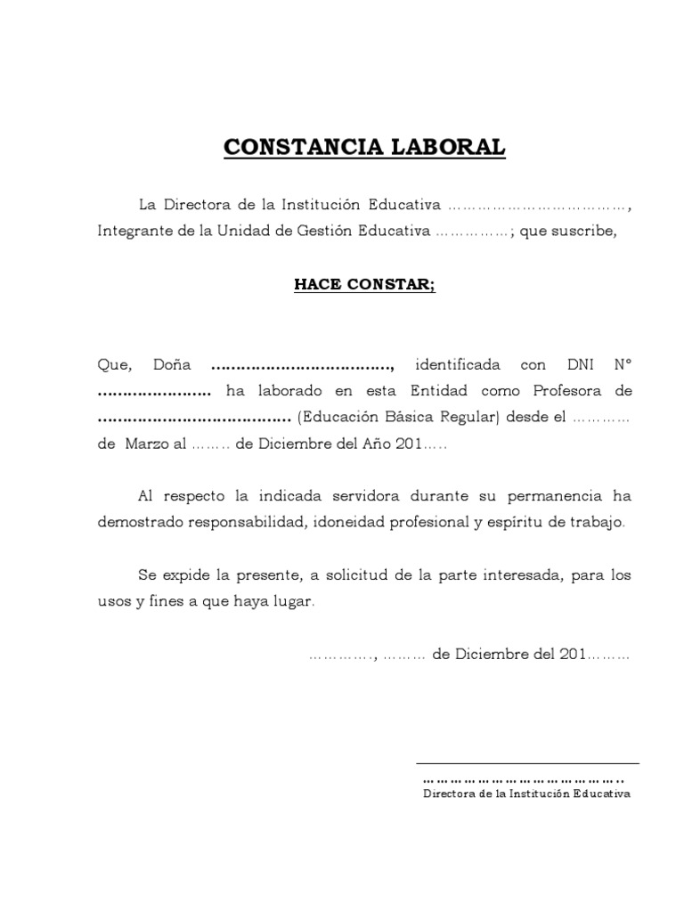 Carta De Recomendacion Laboral Ejemplo Y Soalan