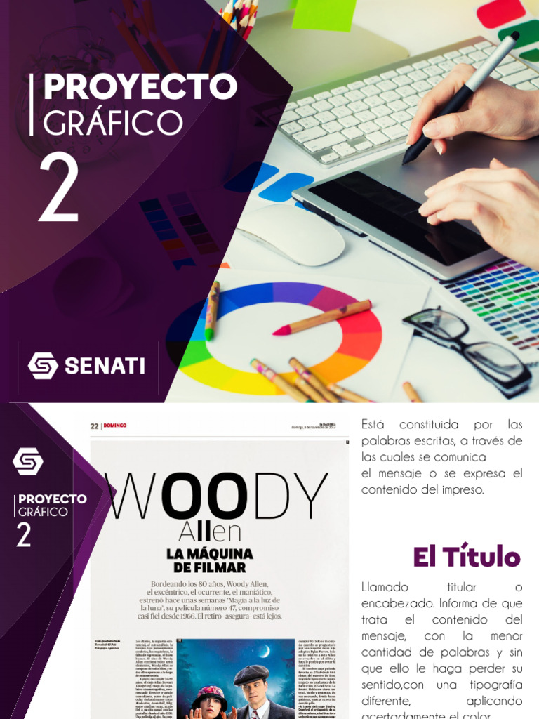 Clase 3 - Proyecto Gráfico II- parte 2 | PDF | Revistas | Diseño de página