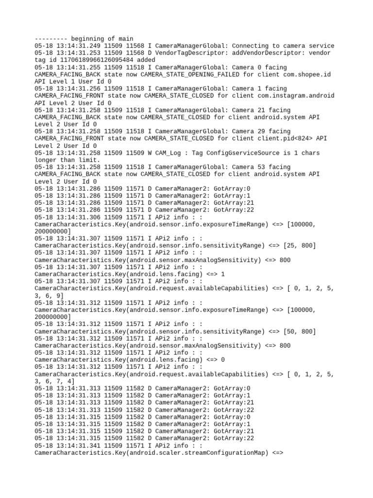 Log Cat 1747548871187 | PDF | System Software | Computing