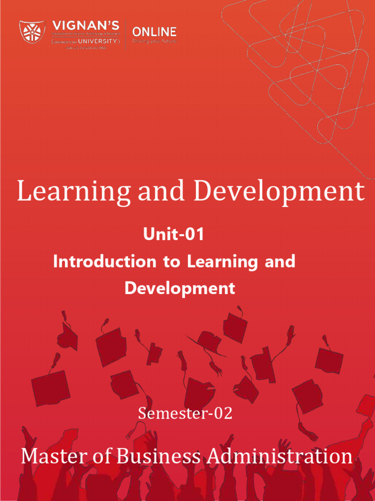 MBA Learning and Development | PDF | Learning | Employment