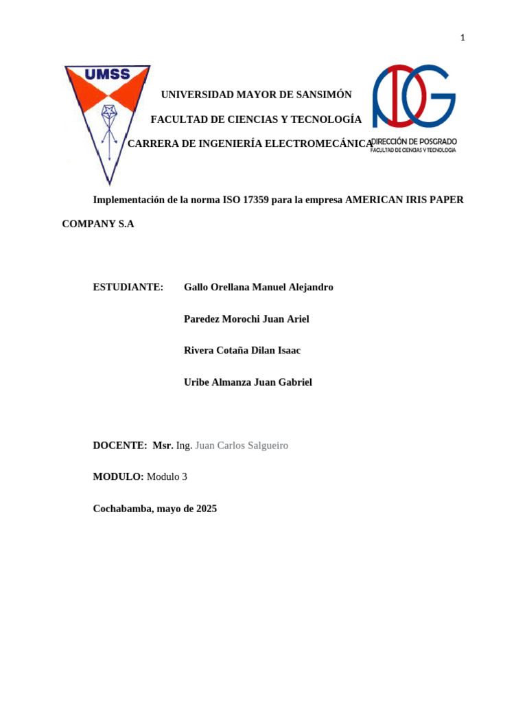 Proyecto final_M3 FORM APA | PDF | Business | Ingeniería de confiabilidad