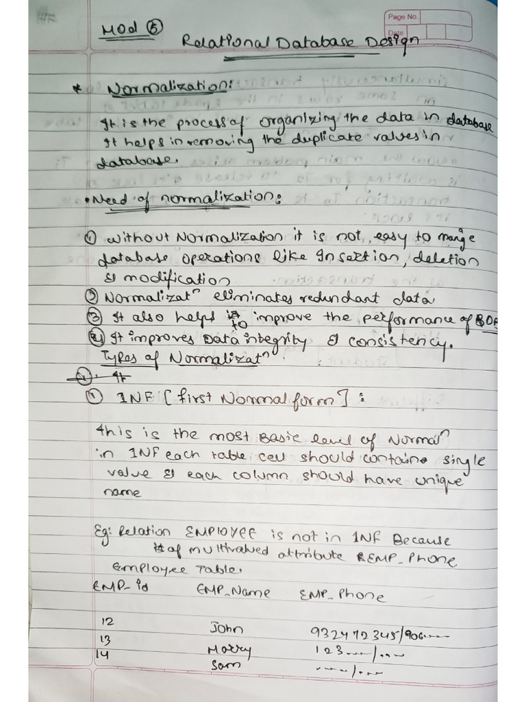 DBMS Mod 5 | PDF