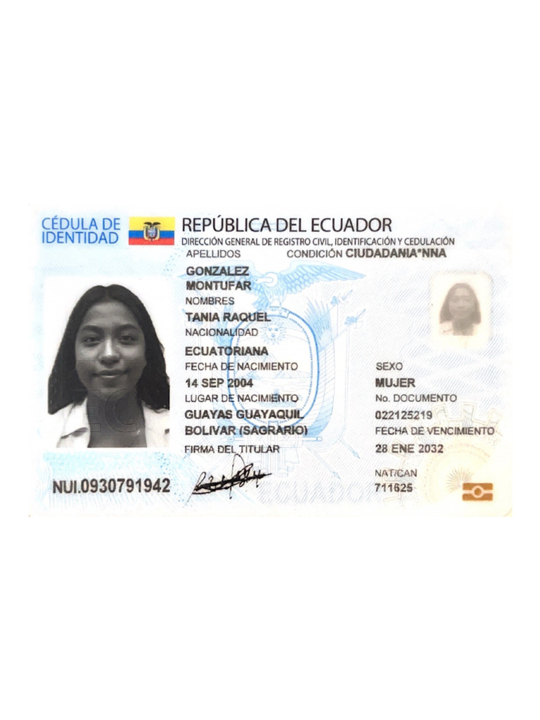 CEDULA | PDF