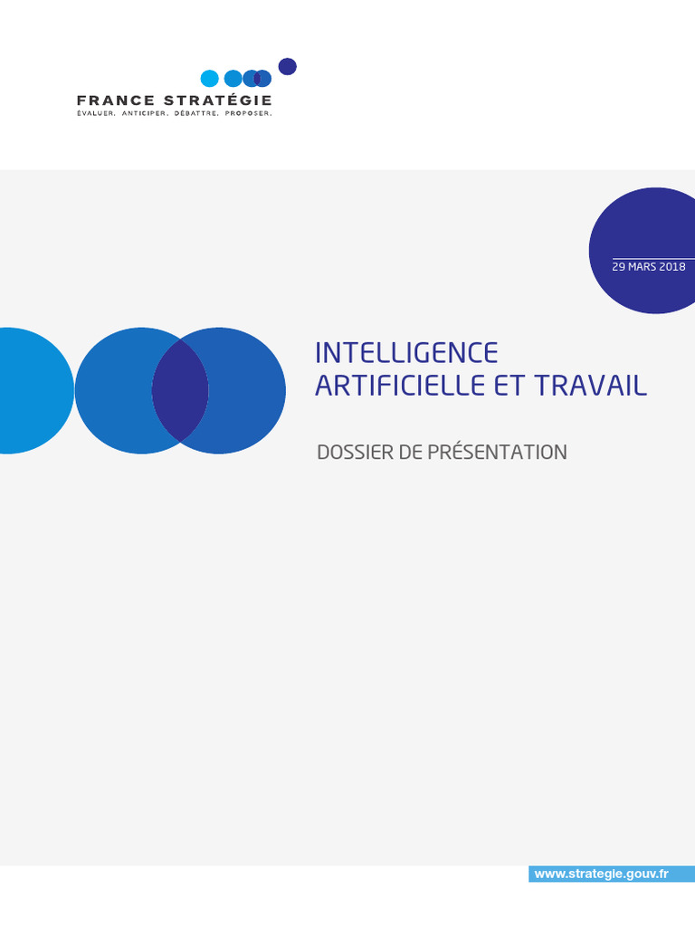 Impact de l'IA sur le travail en 2018 | PDF | Intelligence artificielle ...
