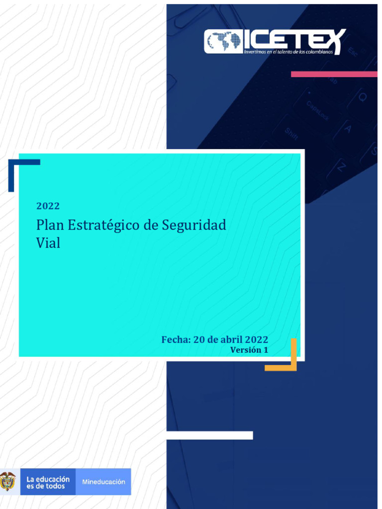 Plan Estrategico de Seguridad Vial v1 | PDF | La seguridad informática ...