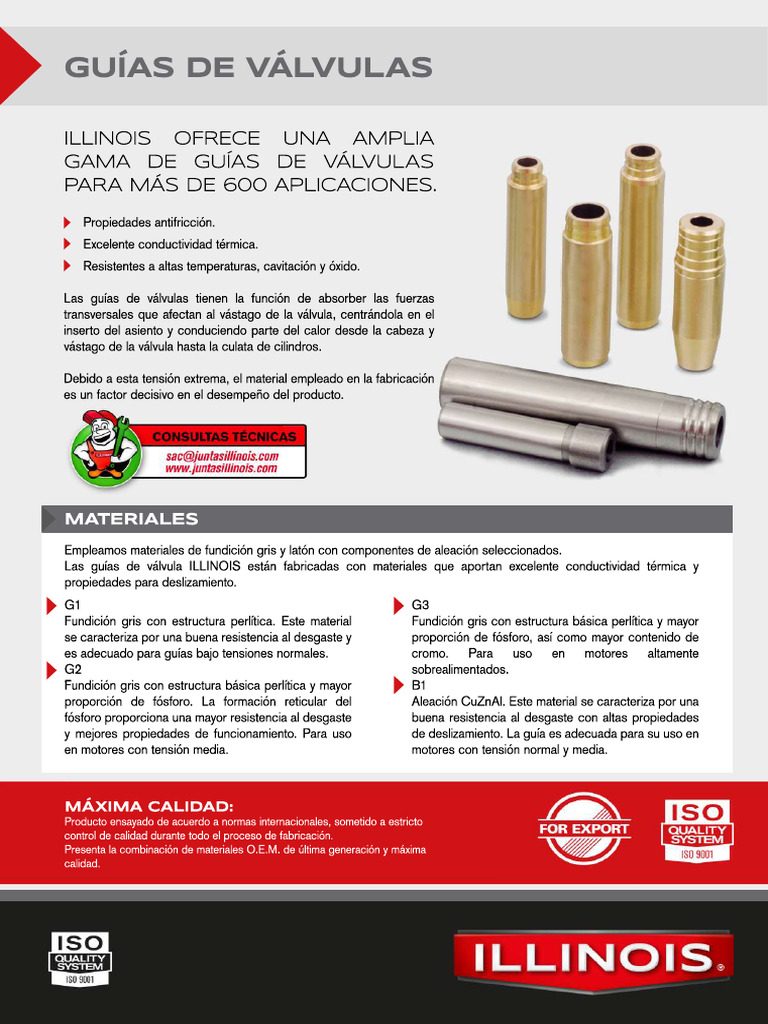 Guias de Valvulas 2 | PDF