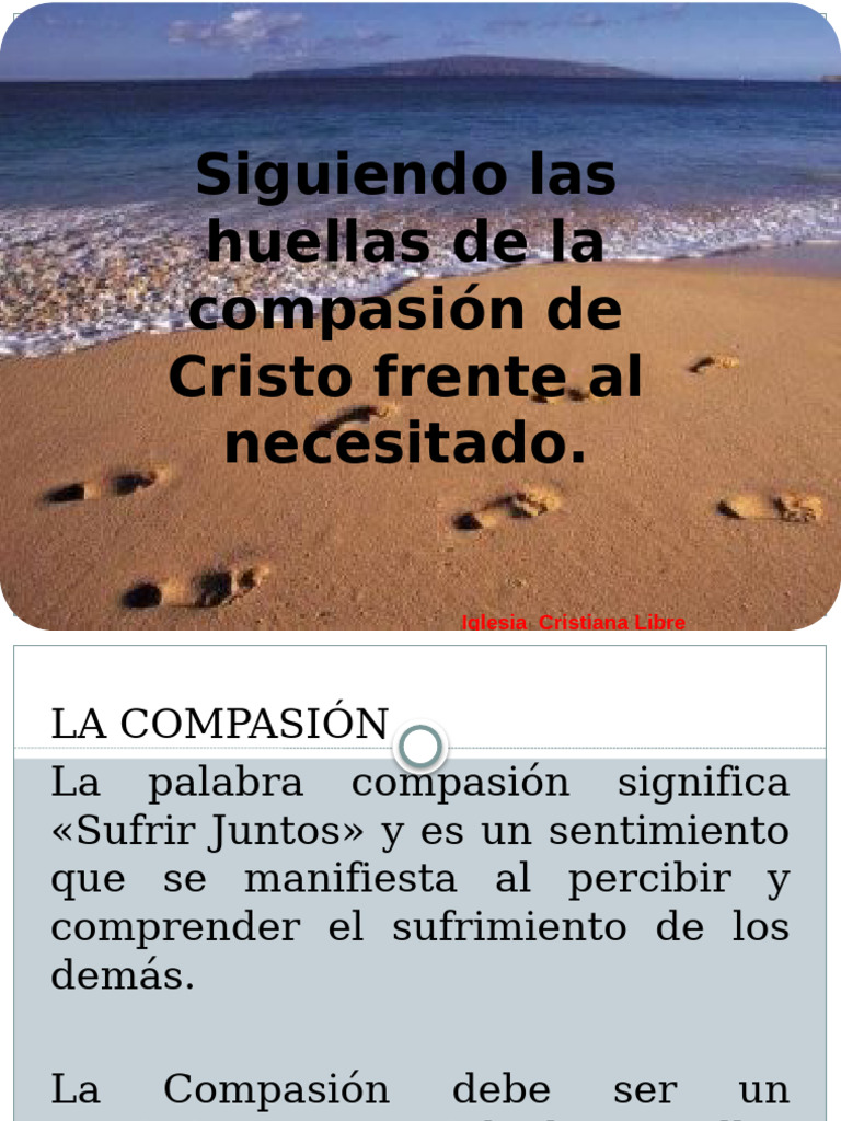 Huellas de La Compasion | PDF