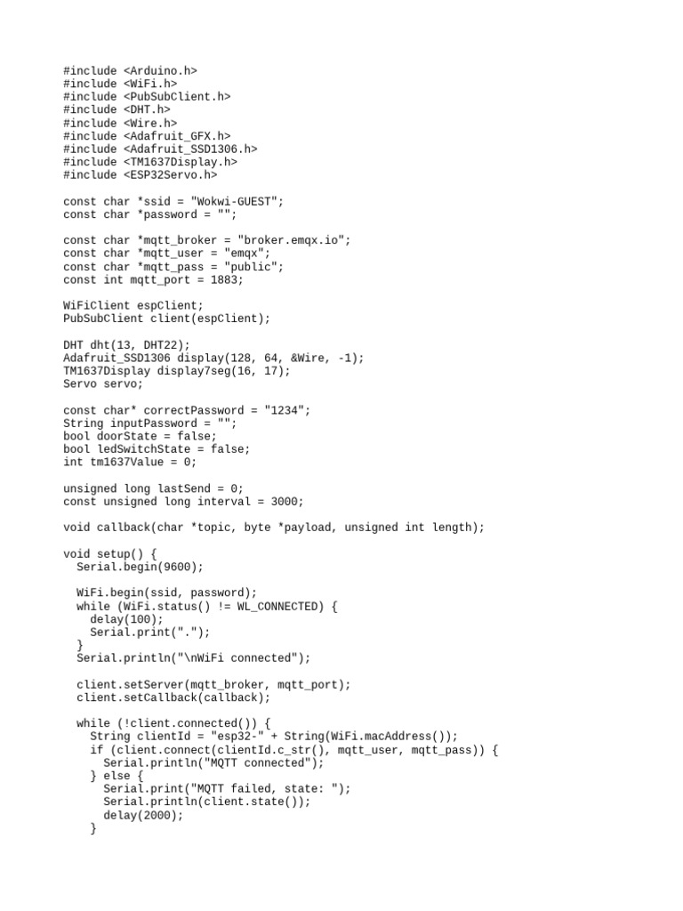 ESP32_MQTT_Sensor_System (1) | PDF | Computer Data | Computer Science