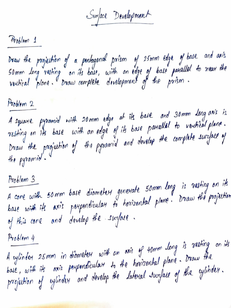 Surface Development | PDF