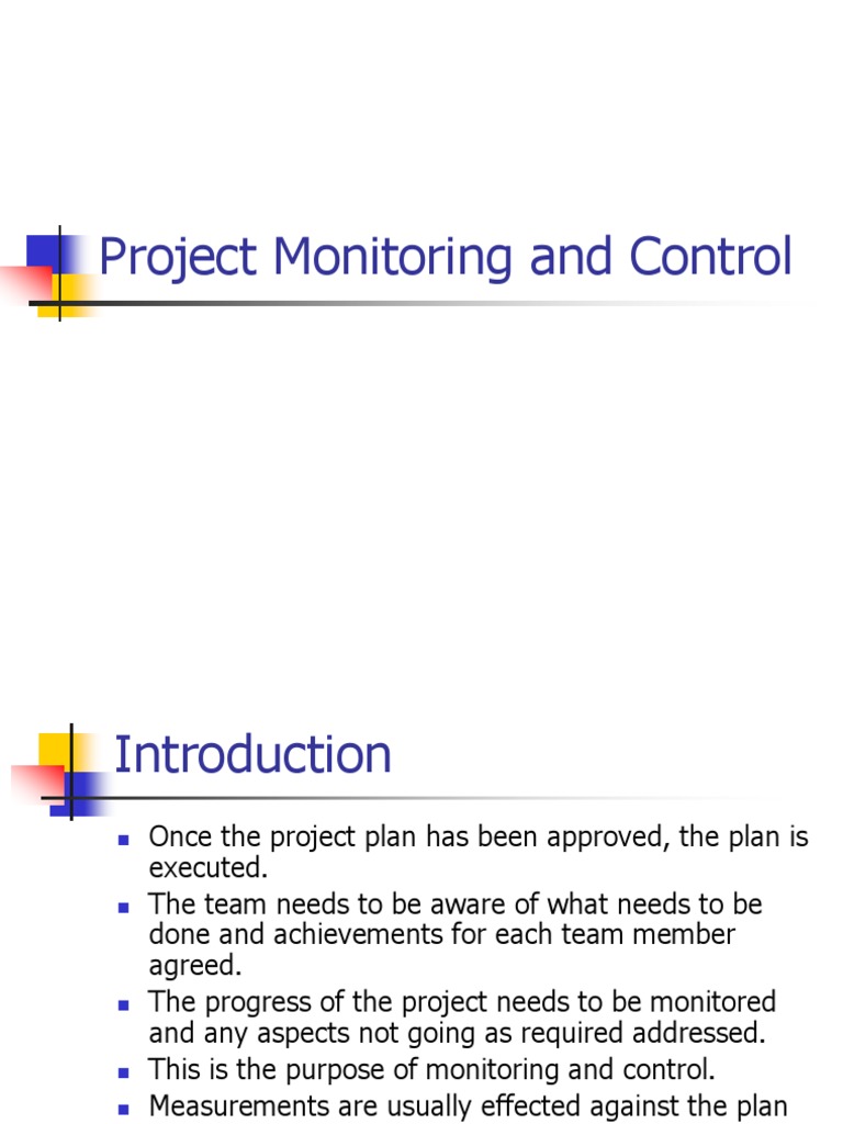 Project Monitoring and Control Guide | PDF | Surveillance | Project ...