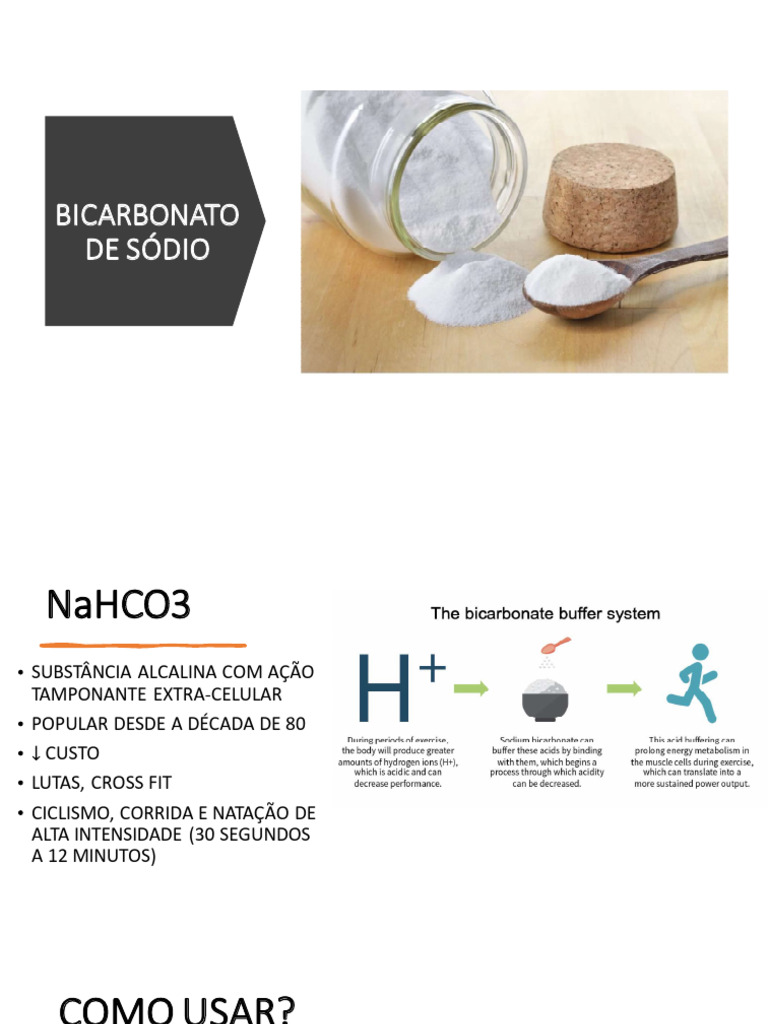 Slides Aula - BICARBONATO DE SÓDIO | PDF