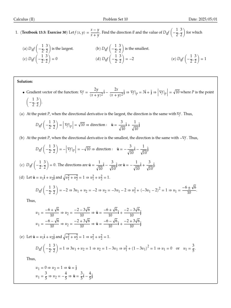 Problem Set 10 - Solution_412f61c0fc908b1beae2af955e363100 | PDF ...