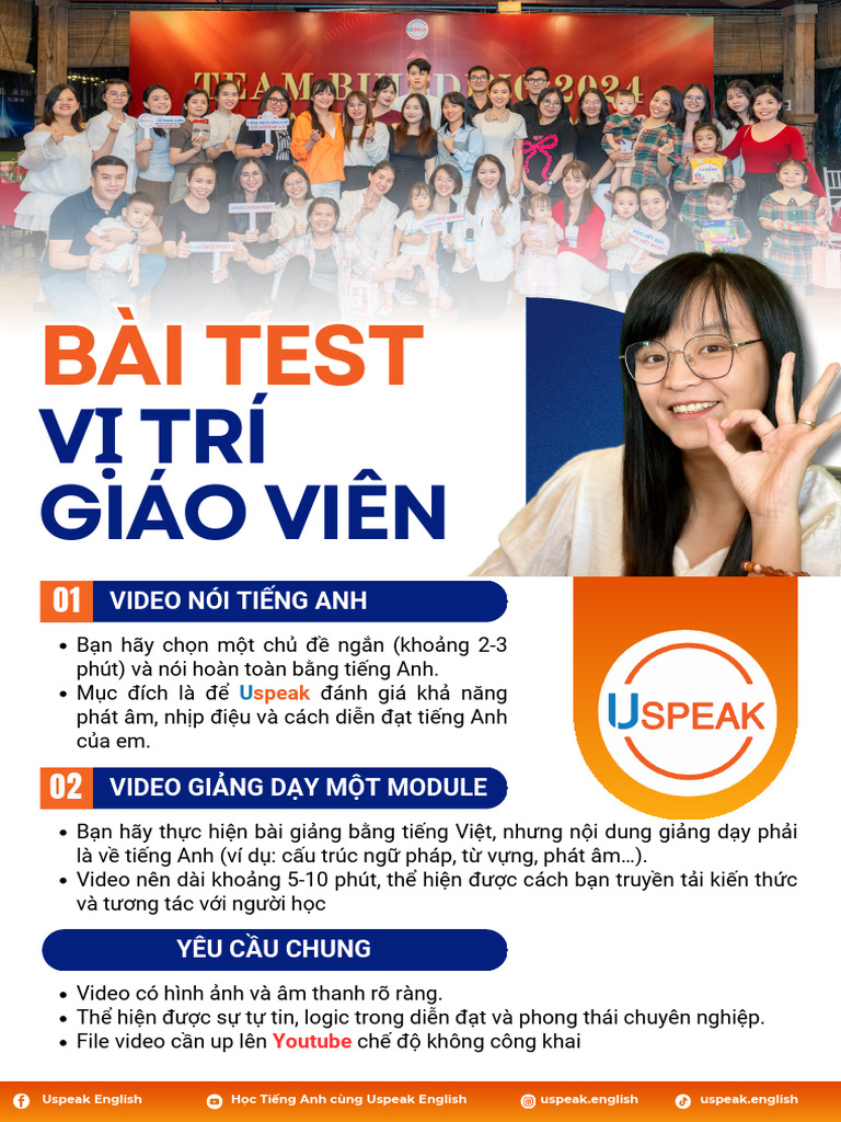 Bài Test - Giáo Viên | PDF