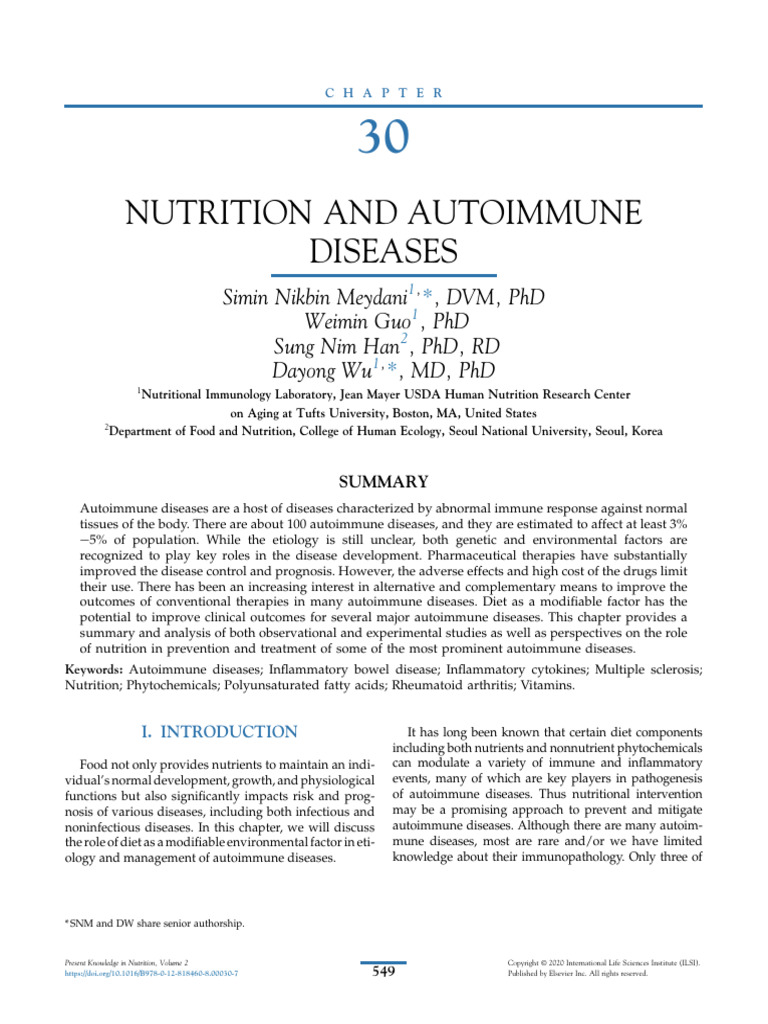 10.1016@B978 0 12 818460 8.00030 7 | PDF | T Helper Cell | Autoimmune ...