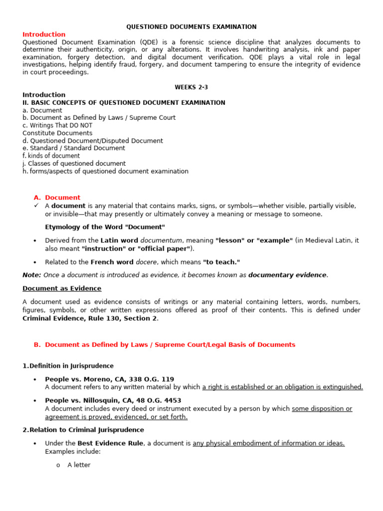 Forensic Questioned Document Examination | PDF | Alphabet | Pen