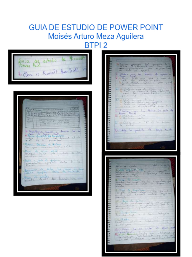 Guia de Estudio de Power Point | PDF
