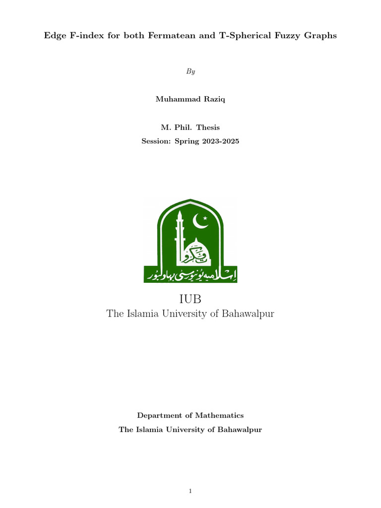 Razaq | PDF | Fuzzy Logic | Mathematical Relations