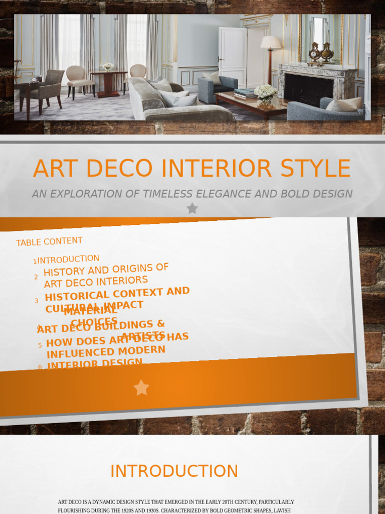 Art Deco Interior Design Insights | PDF | Art Deco | Interior Design