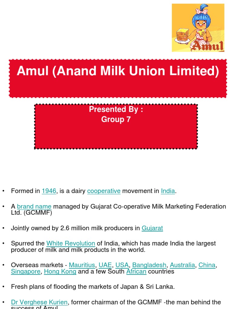 Amul: Growth and Market Strategy | PDF | Dairy | Food And Drink