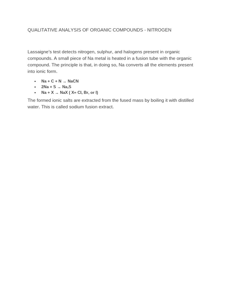 Chemm Practical | PDF