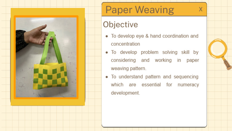 Paper Weaving Notes | PDF