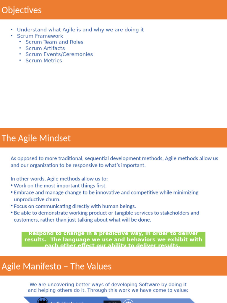 Agile Scrum Framework Overview | PDF | Scrum (Software Development ...