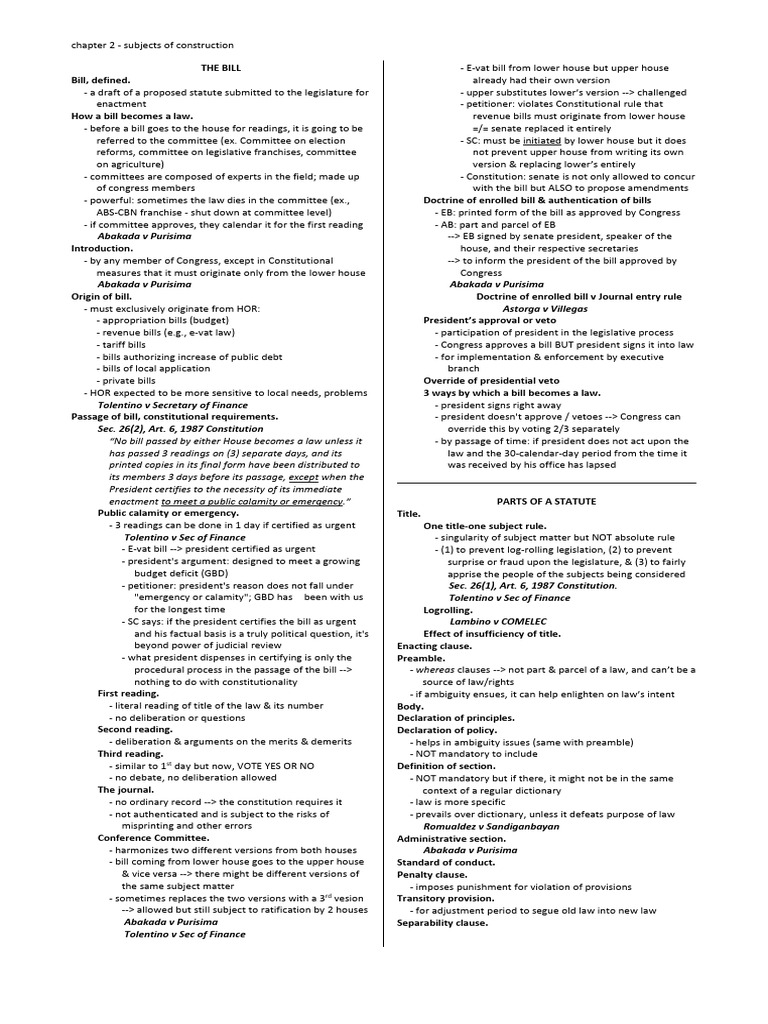 Understanding the Legislative Process | PDF | Bill (Law) | United ...