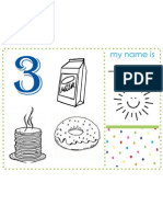 Birthday Placemat 3