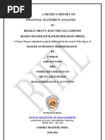Download A Project Report on Financial Statement Analysis by Mahesh Papisetty SN86485296 doc pdf