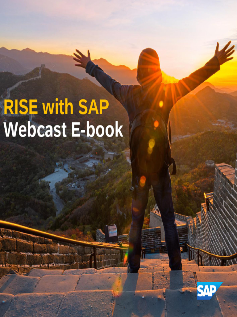 RISE with SAP Webcast E-book Overview | PDF | Computing