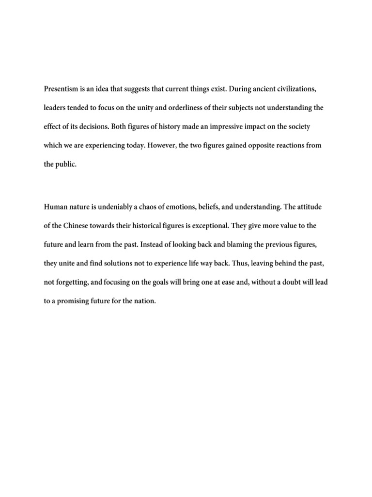 PRESENTISM | PDF