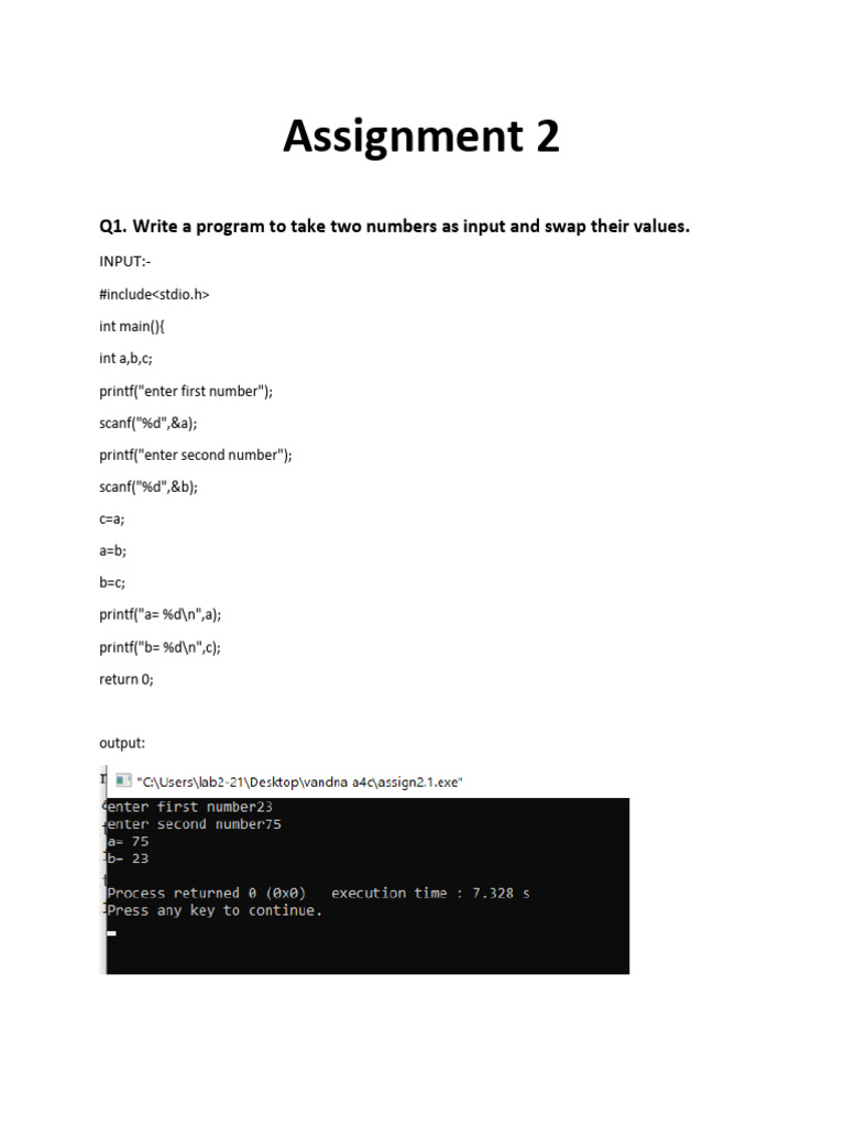 C Programming Basics: Input and Output | PDF