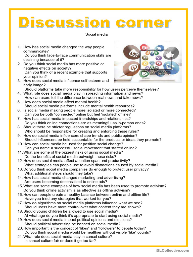 Impact of Social Media on Society | PDF | Social Media | Popular ...