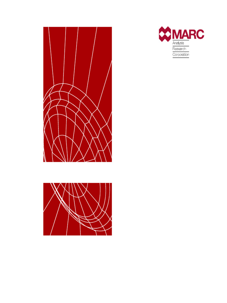 MARC® Volume A: User Guide K7.3 | PDF | Fracture Mechanics ...