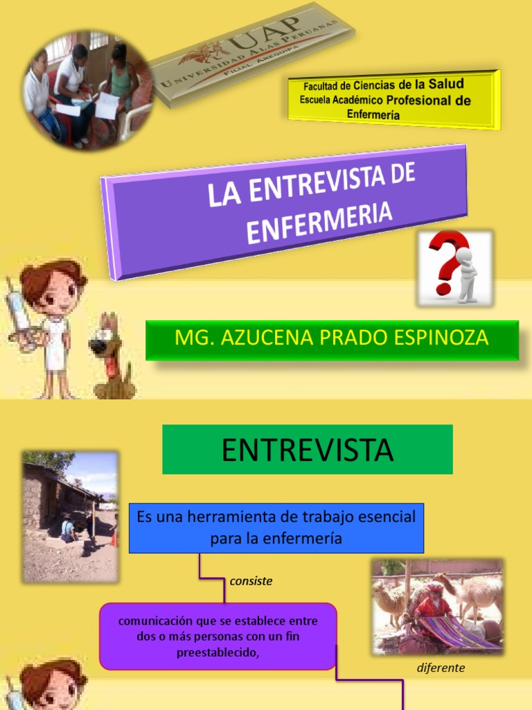 La Entrevista de Enfermeria