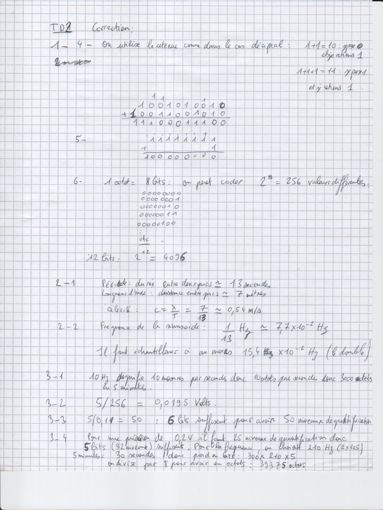Correction TD2 | PDF