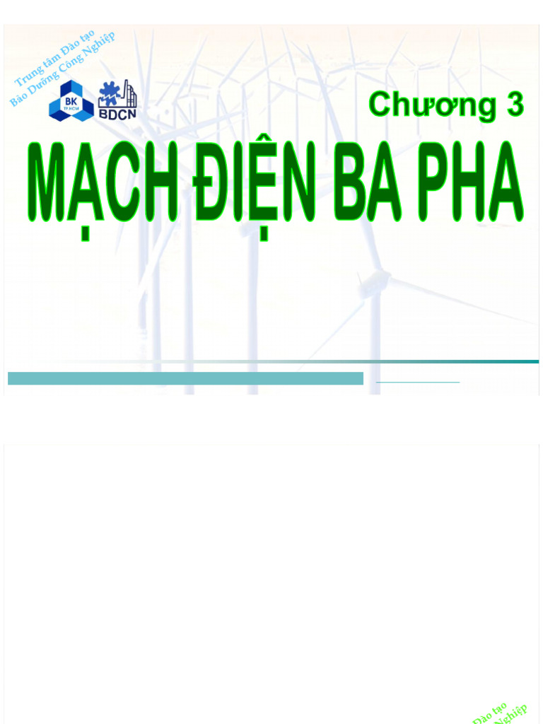 07 Chuong 3 MACH DIEN BA PHA | PDF