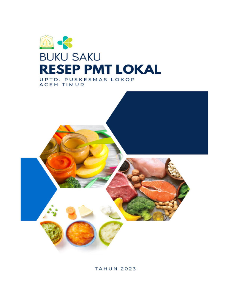 Resep PMT Lokal untuk Balita 6-11 Bulan | PDF