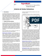 Cuidado y Mantenimiento de Sistemas Hidraulicos