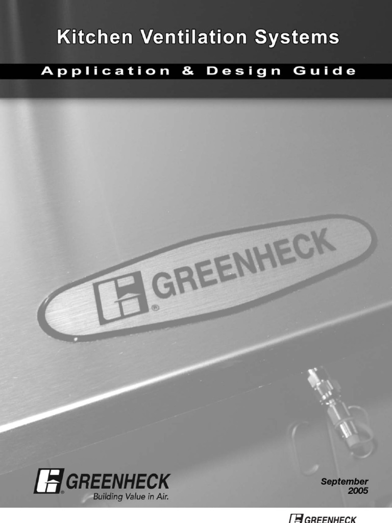 Kitchen Ventilation Systeme Design Green Heck) PDF Ventilation
