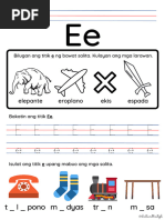 LETRANG KK WORKSHEET | PDF