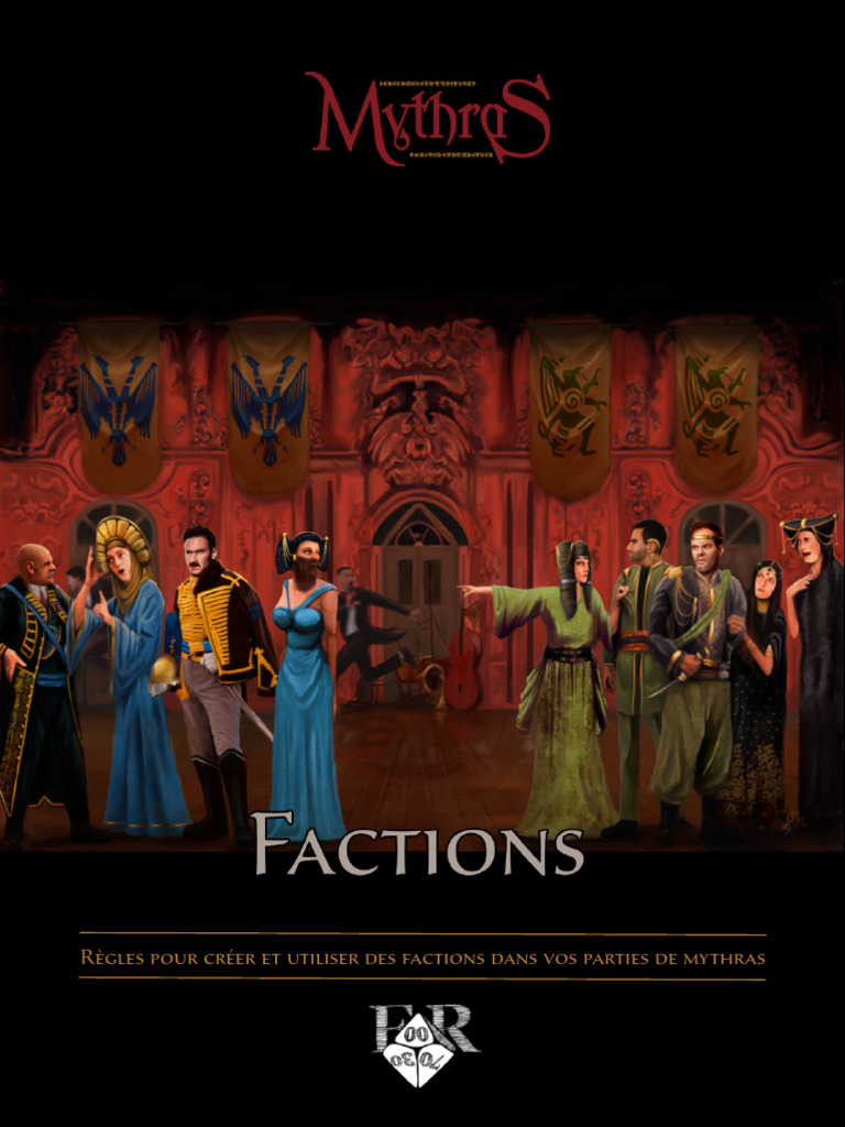 Créer des factions pour Mythras | PDF | Renseignement | Négociation