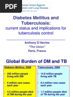 Diabetes Mellitus and Tuberculosis (Dr. Anthony Harries)