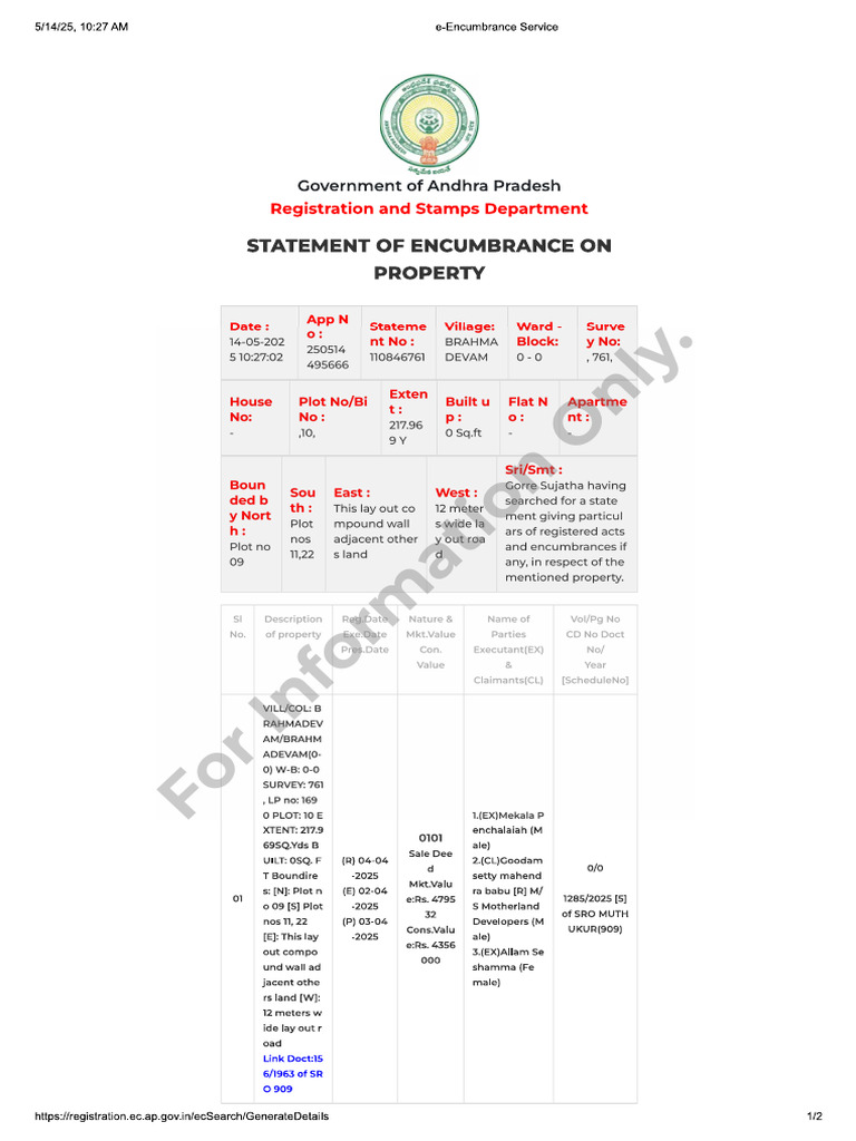 Plot No 10 Ec | PDF