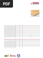MDF Technical Data Sheet Overview | PDF | Materials Science | Building ...