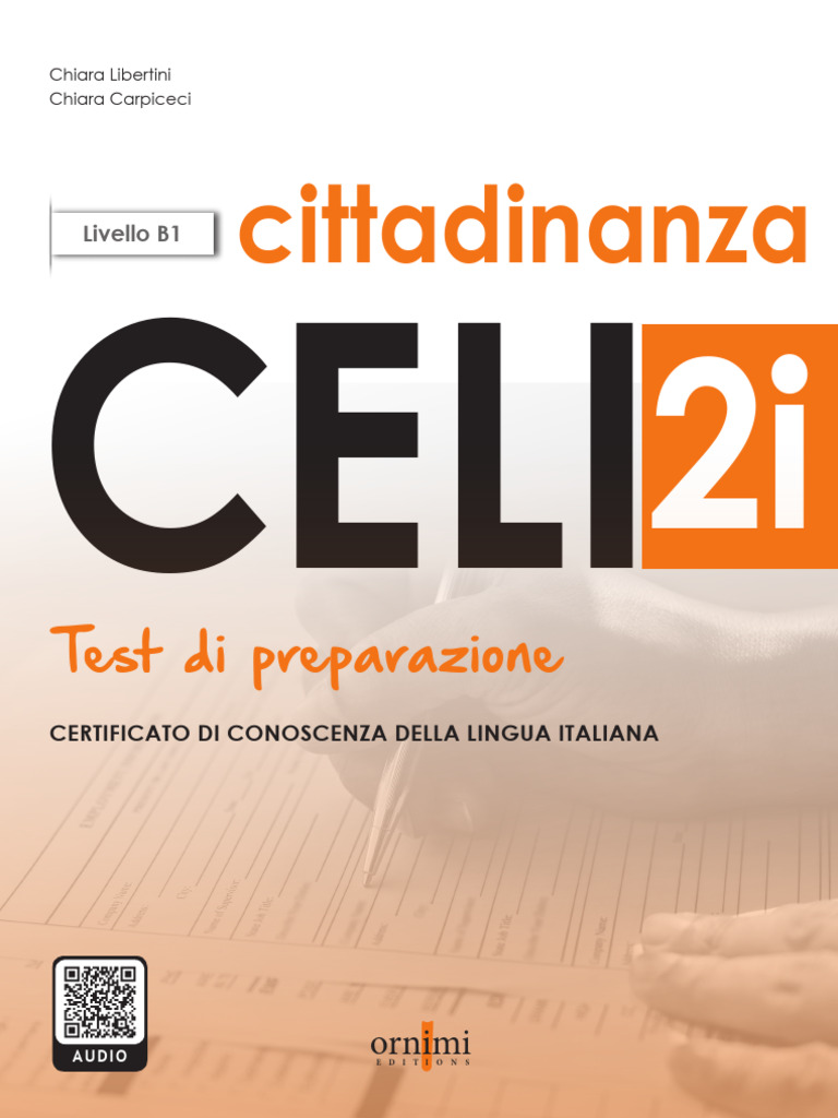CELI CITTADINANZA 2i - B1 | PDF