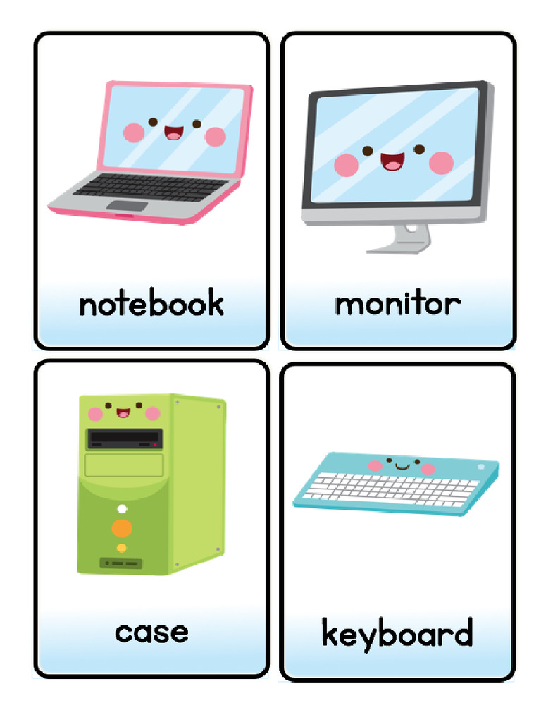 ComputerVocabularyFlashCards 1 | PDF