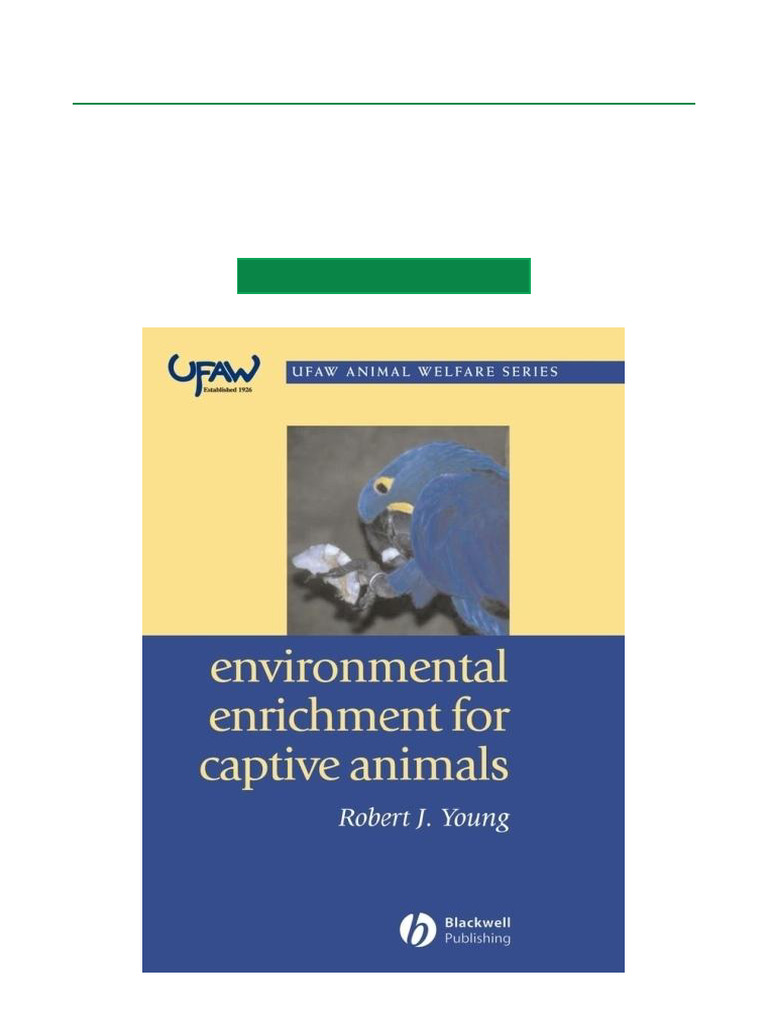 Environmental Enrichment for Animals | PDF